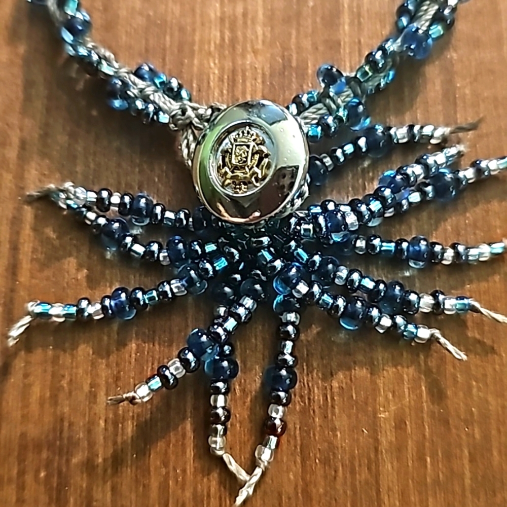 Handmade Bracelet Glass Bead Tassel